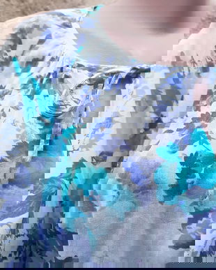 Rochie bumbac fin, custom made