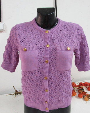 Cardigan/jachetica cu maneci scurte