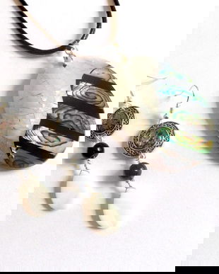 set cu sidef paua sidef alb si perle mallorca 41105