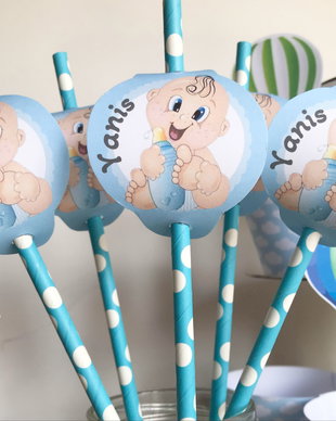Paie decorate Baby boy
