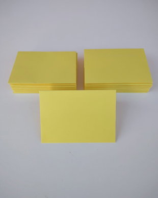 Plicuri din carton galben de 160gr
