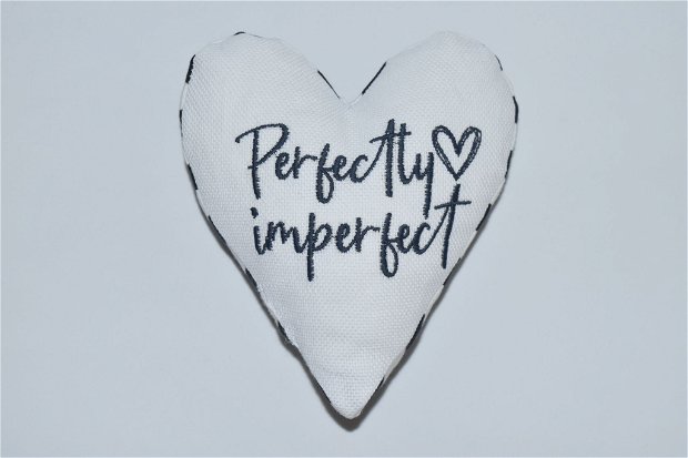 Inimioară decorativă Perfectly imperfect