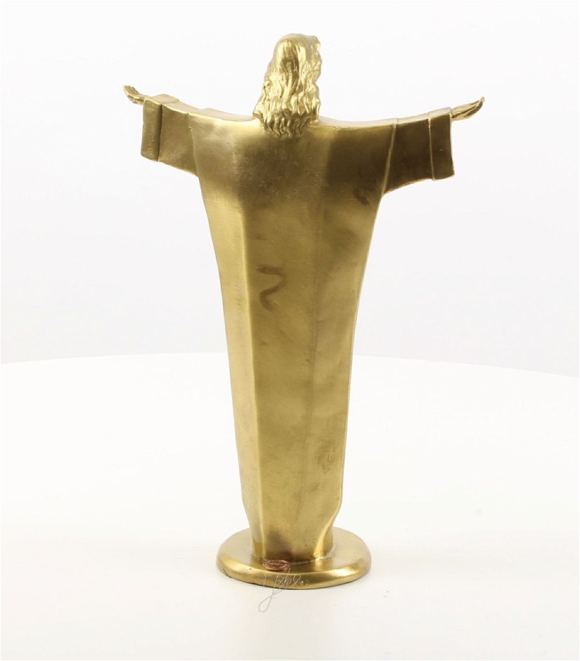 Isus Mantuitorul- statueta din bronz masiv
