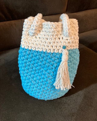 Sac crosetat bumbac