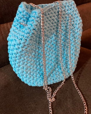 Sac crosetat bumbac