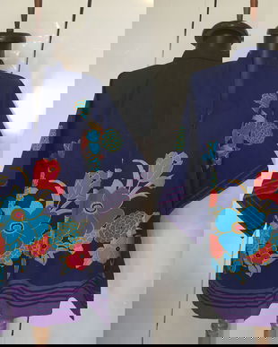 BLUZA TRADITIONALA PANZA BUMBAC TESUT