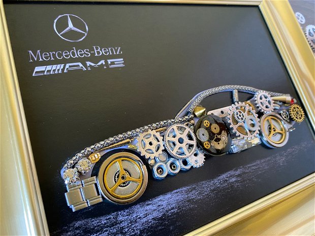 Mercedes Benz Cod M 549-Cadouri pentru Craciun si Anul Nou-Bijuterii steampunk-Cadouri Barbati