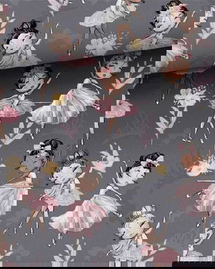 !imediat!Jerse subtire - de la 50x80cm - elastic, Balerine gri, cod C2