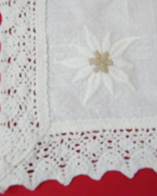 Mileu rustic cu broderie