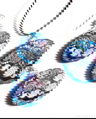 set bijuterii lemn 41141