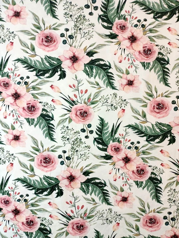 !imediat!Jerse subtire - de la 50x80cm - elastic, Floral, cod C4