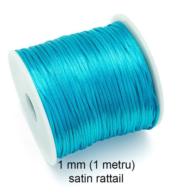 Snur satin, grosime 1 mm, SNS-12