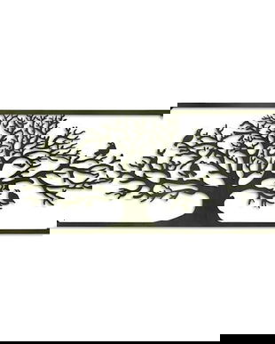 Copacul vietii- decoratiune dreptungiulara