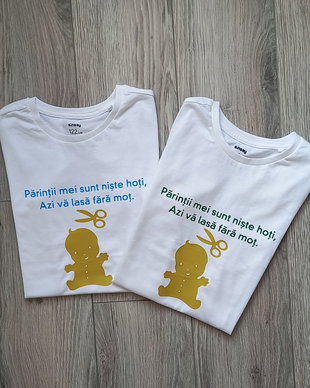 Tricou personalizat pentru fetite si baietei