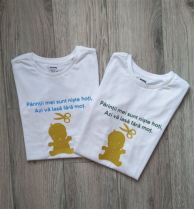 Tricou personalizat pentru fetite si baietei