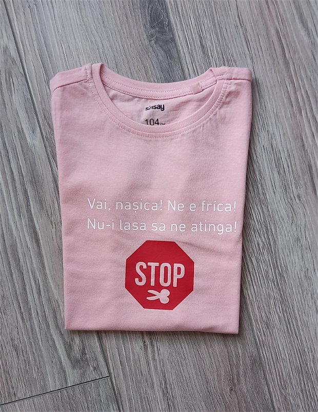 Tricou personalizat pentru fetite