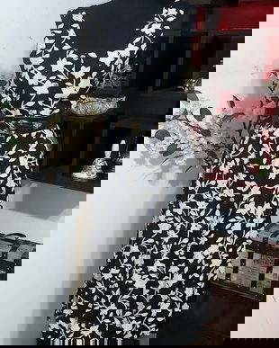 Rochie Floral print mas m