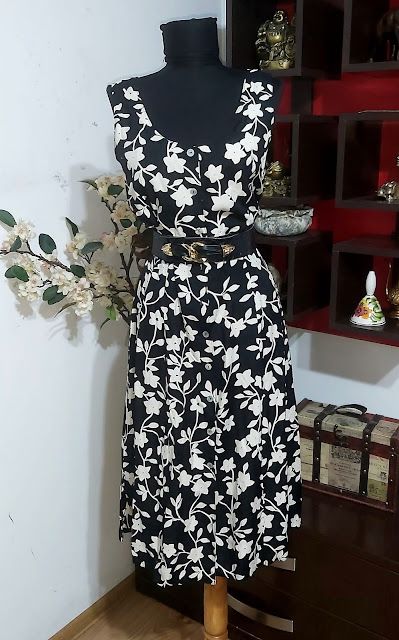 Rochie Floral print mas m