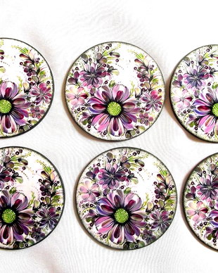 suporturi pahare  decorat 41755