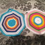 2 ornamente handmade artizanale