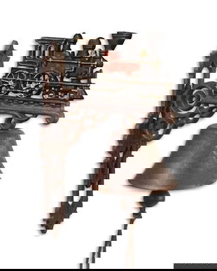 Clopot de usa cu un trenulet