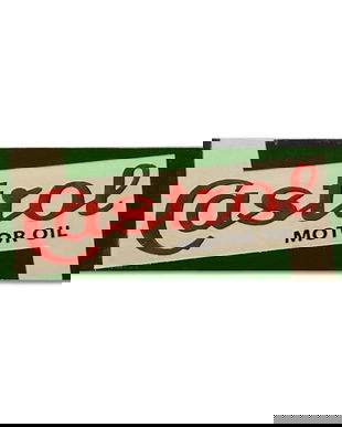 Decoratiune metalica pentru benzinarie