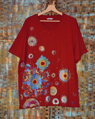 Tricou pictat, unicat