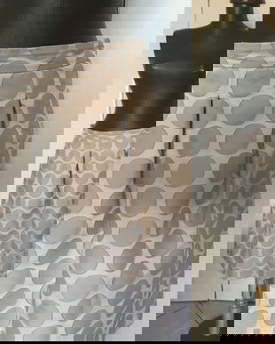 HALLHUBER FUSTA MIDI BROCARD