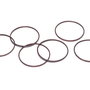 Link din alama, rotund, cupru, 30 mm