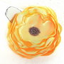 brosa trandafir galben 10 cm