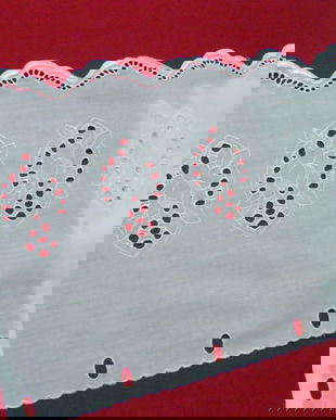 Perdeluta brodata 1,80m