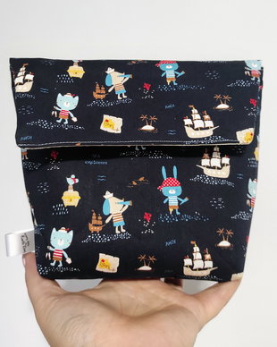 Snackbag lavabil pentru gustari - PIRATI