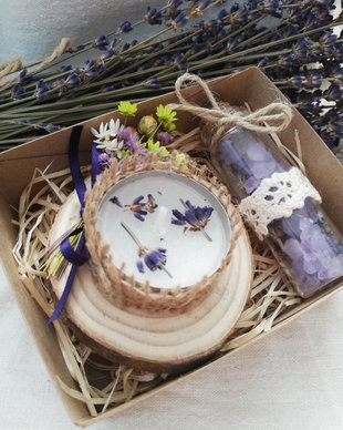 Marturii set lavanda / Cadou set lavanda