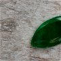 Cabochon agata verde, 38-40x20 mm