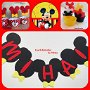Ghirlanda Mickey mouse/Banner Mickey mouse