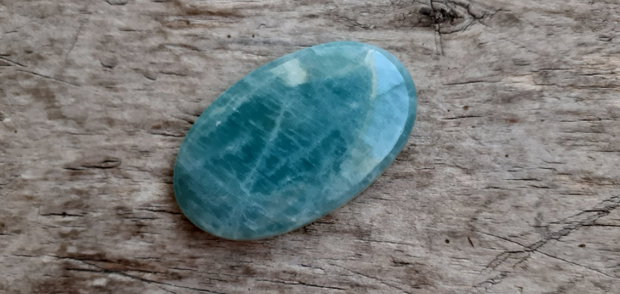 Cabochon amazonit, 40x26 mm