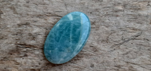 Cabochon amazonit, 40x26 mm