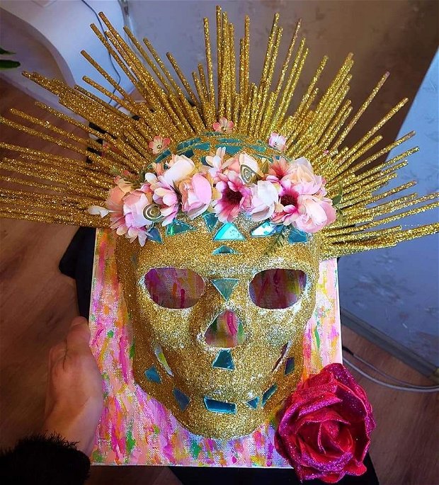 Tablou 3D canvas Creepy Mask