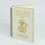 Agenda lemn personalizata  cadou personalizat educatoare / invatatoare Clasa buburuzelor
