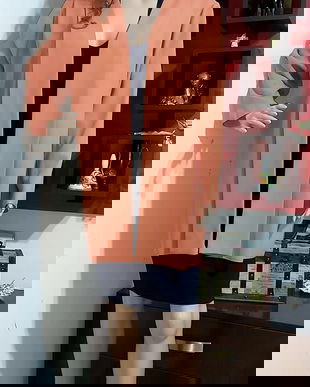 Sacou,blazer vintage din triplu voal