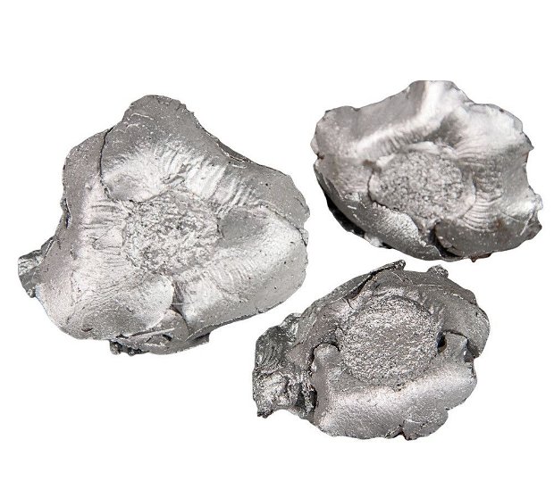 Flori de cocos argintii, 3buc/set- MB56285