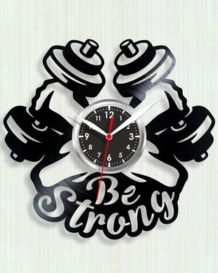 BE STRONG-ceas de perete