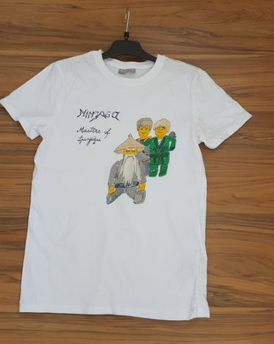 Tricou Ninjago pictat manual
