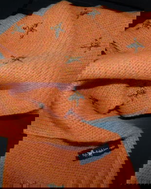 Polo  Ralph Lauren  , fular lina brodat