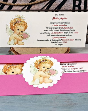 83 - Invitatie Angel Girl