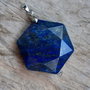 Pandantiv lapis lazuli, 43x30 mm