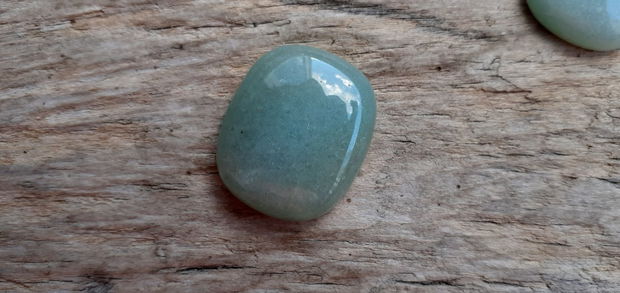 Cabochon aventurin verde, 24x20 mm