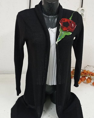 Cardigan maxi