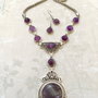 Set Boho ametist