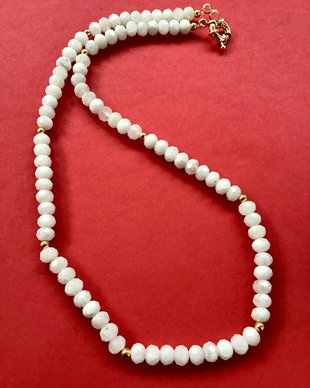 Colier CHOKER Piatra lunii de India